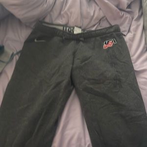 Team USA sweat pants tighter fit but very nice material